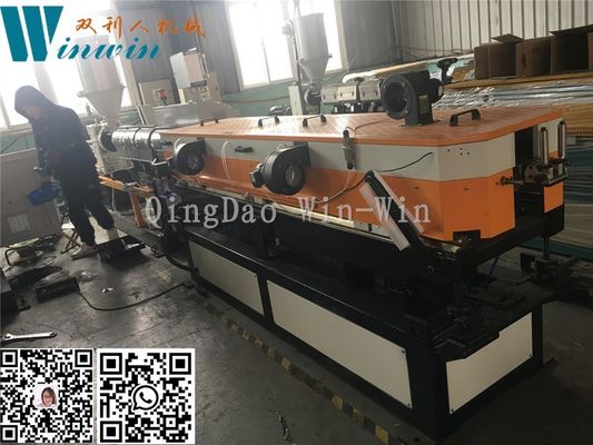 เครื่องทำท่อร้อยสายอ่อน PP PE PVC สำหรับน้ำประปาไฟฟ้า