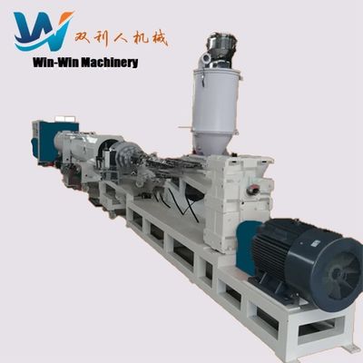เครื่องทำสายการอัดรีดท่อสวนไฟฟ้า PVC