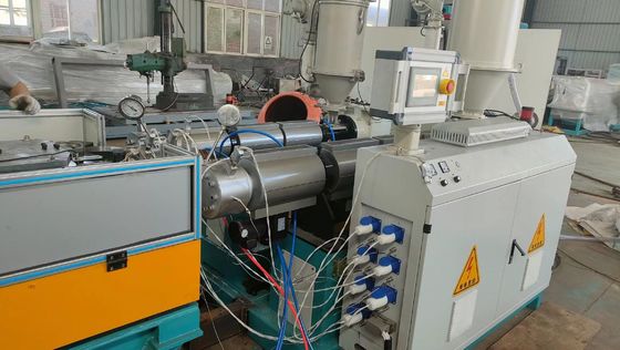 สายการอัดรีดท่อลูกฟูกผนังสองชั้นพลาสติก HDPE อากาศบริสุทธิ์