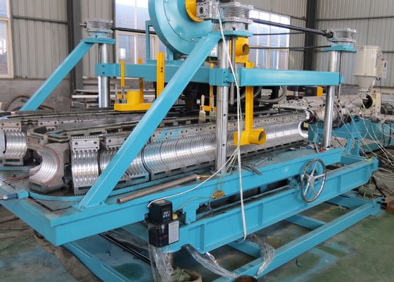 เครื่องท่อลูกฟูก HDPE คู่ผนัง