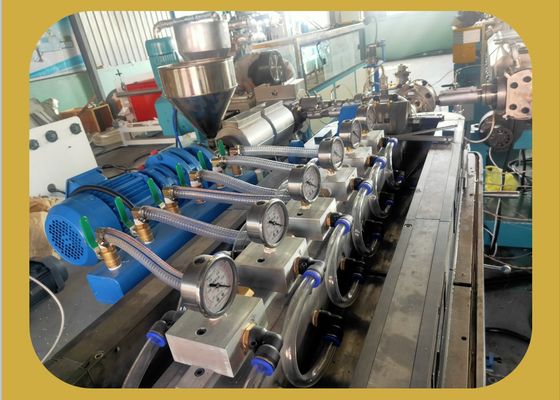 เครื่องผลิตสายเคเบิ้ล Extruder Wire Sheath 40m / นาที