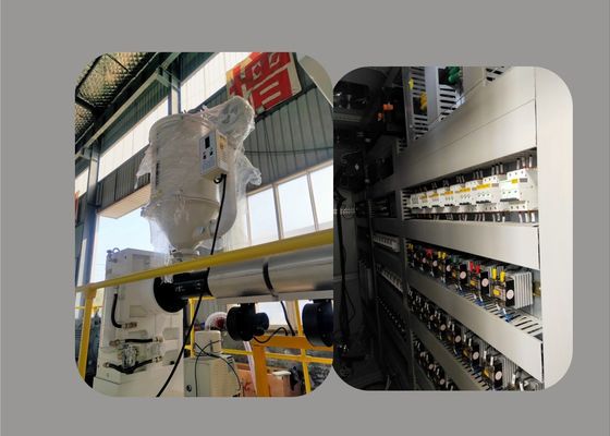 สายการอัดรีดแผ่นพลาสติก HDPE ความกว้าง 1000 มม. ป้องกันความชื้น