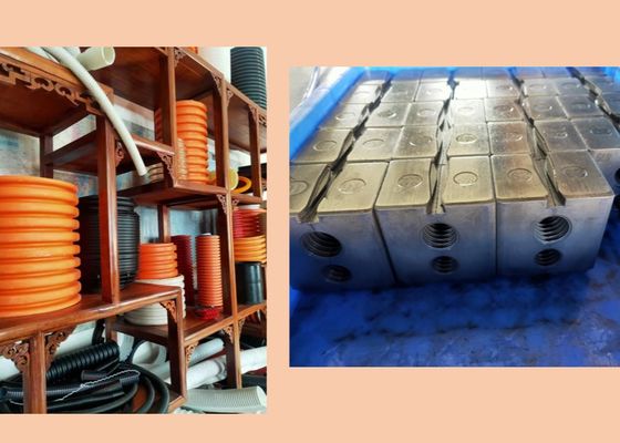 Double Wall Corrugated DWC Tube Extrusion Line เพื่อการชลประทาน