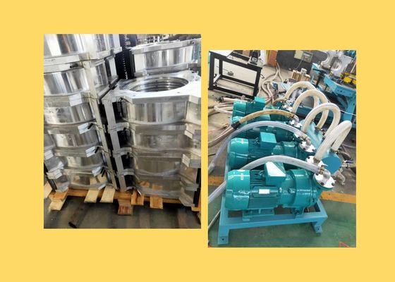 HDPE ท่อระบายน้ำท่อลูกฟูก Extrusion Line Double Wall