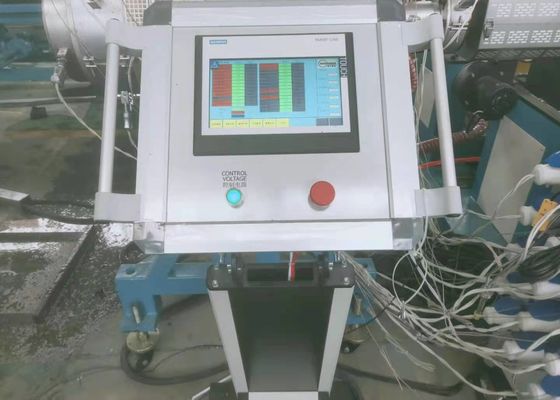 สกรูคู่ PPR PE ท่อลูกฟูก Extrusion Line 10m / Min