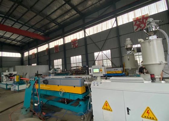 50-110 มม. พลาสติก PVC Single Wall Corrugated Extension Line PLC Control