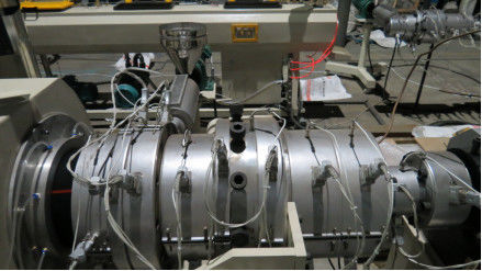 110-315mm HDPE PP PE Pipe Extrusion LIne ท่อพลาสติกประสิทธิภาพสูง
