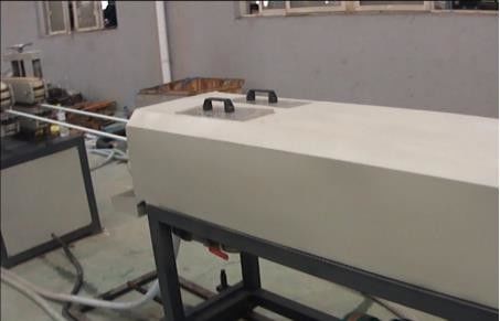 เครื่องอัดรีดท่อพีวีซีคู่สำหรับท่อร้อยสายไฟฟ้า