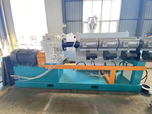 เครื่องรีดท่อพลาสติก PE Single Wall Corrugated Pipe Extrusion Line