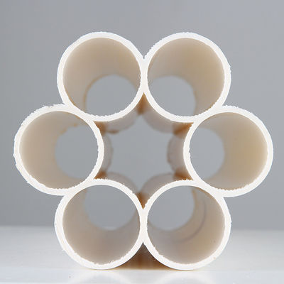 PE Perforated Plum Blossom Grille Tubes พร้อม 7 หรือ 9 Holes Communication Cable Pipe Extruder Machine