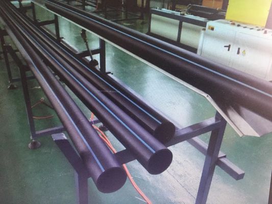 Pe Single Wall Corrugated Pipe Extrusion Line ทำท่อจ่ายน้ำและก๊าซ