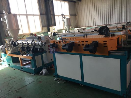Single Wall 4-17mm Pvc Corrugated Pipe Machine Ce อนุมัติ