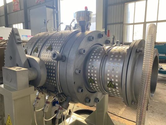 ท่อระบายน้ำทิ้งท่อพลาสติก PVC Extrusion Line Automatic PLC Controlled