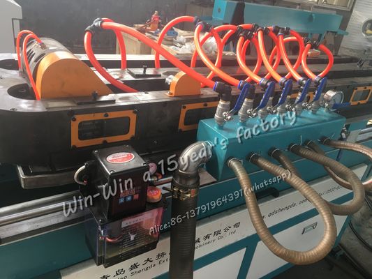 เครื่องท่อ DWC ความเร็วสูง Pe สายการอัดรีดท่อลูกฟูก