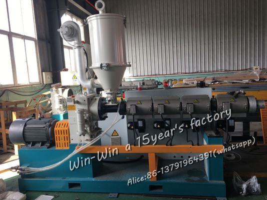 PP PE PVC PA EVA Poly Corrugated Pipe Making Equipment Extrusion Line