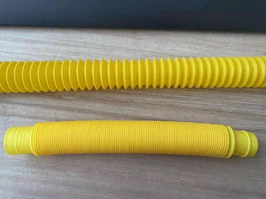 PE PP PVC Accordion ท่อลูกฟูกไฟฟ้า สายการอัดรีดท่อผนังเดี่ยว