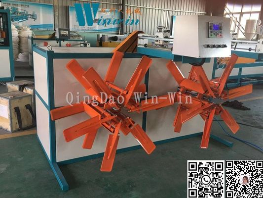เครื่องทำท่อร้อยสายอ่อน PP PE PVC สำหรับน้ำประปาไฟฟ้า