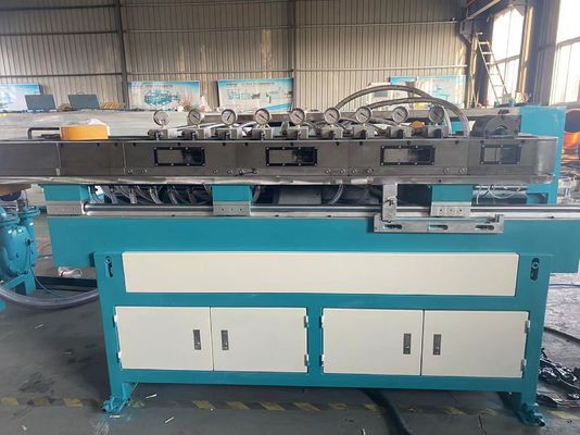 Push Block Forming Machine PE PP PVC PA สายการอัดรีดท่อลูกฟูกผนังเดียว