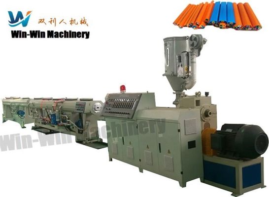 เครื่องท่อสื่อสาร Micro Duct PE ซิลิโคนแกนสายการผลิตท่อ