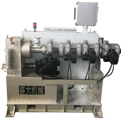 เครื่องผลิตท่อลูกฟูกผนังคู่ PVC PE PPR ความเร็วสูง