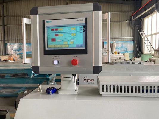 การควบคุม PLC สายการผลิตท่อลูกฟูกแบบผนังเดี่ยว / คู่