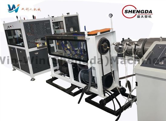 เครื่องอัดรีดท่อลูกฟูกเกลียวคาร์บอน PE เครื่องอัดรีดท่อพลาสติก
