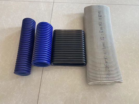 สายการอัดรีดท่อลูกฟูกผนังสองชั้นพลาสติก HDPE อากาศบริสุทธิ์