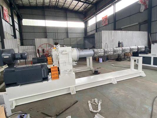สายการผลิตท่อลูกฟูก HDPE Double Wall Tube Extruder Machine