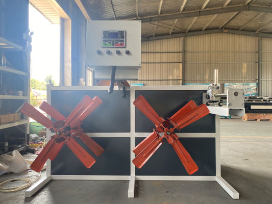 สายการอัดรีดท่อ HDPE PP PVC ผนังเดียวความเร็วสูง