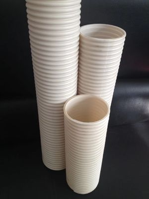 เครื่องอัดรีดสายการผลิตท่อลูกฟูกผนังคู่ PVC