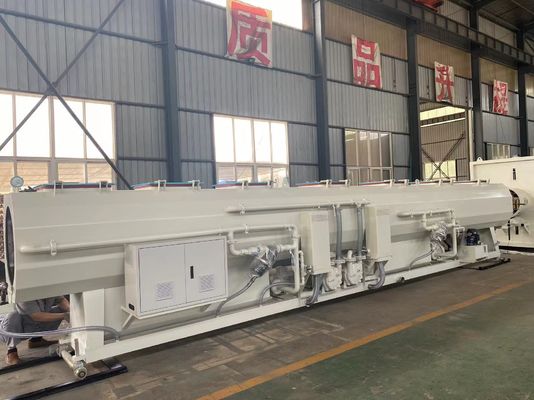เครื่องทำสายการอัดรีด HDPE ท่อ HDPE สามชั้น