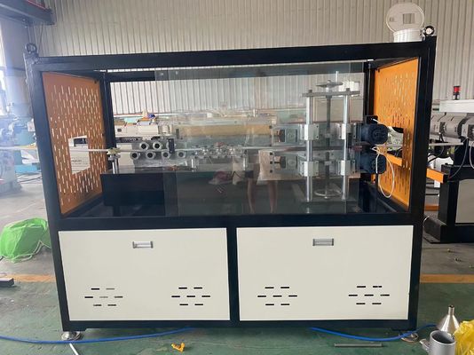 สายการอัดรีดขึ้นรูปท่อลูกฟูกผนังเดี่ยว HDPE สุญญากาศคุณภาพสูง