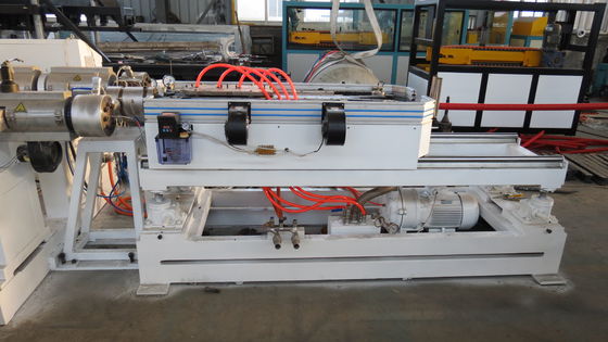 รุ่น SW-63/35 PE PP Single Wall Corrugated Pipe Extrusion Line / White Pipe