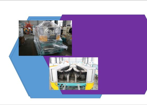 300kgh PVC 450 มม. คู่ Extrusion Line ท่อ