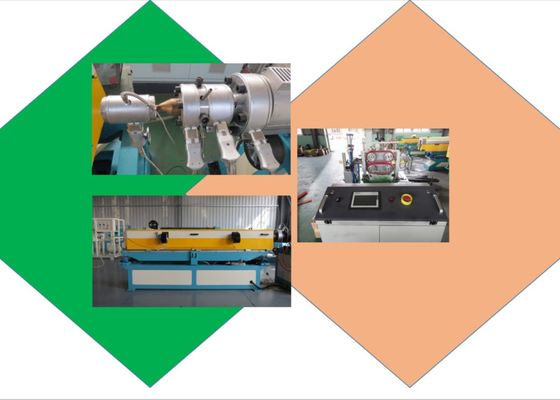 เครื่องจักรท่อลูกฟูกคู่ PVC 160 มม
