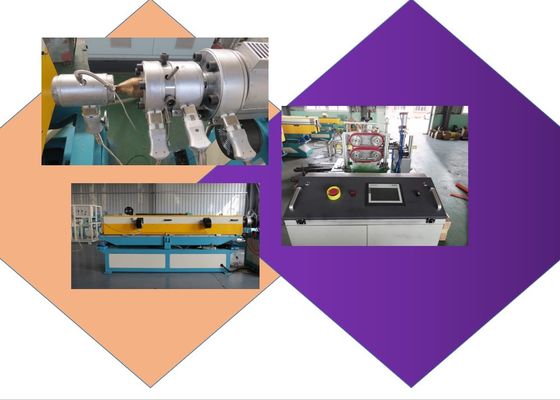 เครื่องลูกฟูกท่อพลาสติก HDPE ผนังเดียว 550 มม