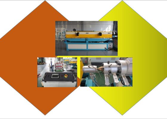 เครื่องลูกฟูกท่อพลาสติก HDPE ผนังเดียว 550 มม