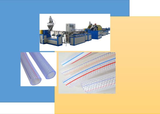 Polyester Fiber 31mm Flexible Pipe Machine