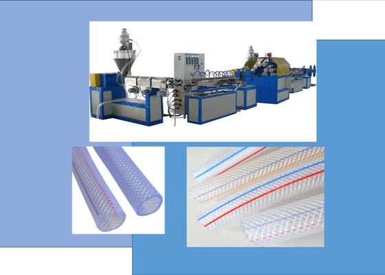 Polyester Fiber 31mm Flexible Pipe Machine