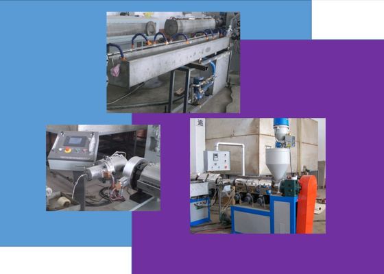 เครื่องท่อแบบยืดหยุ่น HDPE 45r / Min