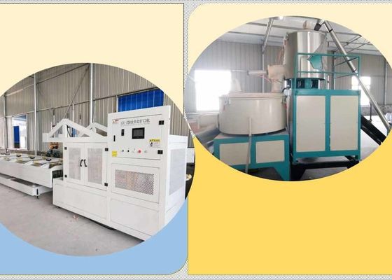 35kw PE PVC Single Wall 100Kg / H ท่อ Extrusion Line