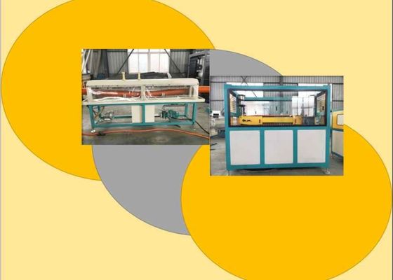 เครื่องท่อแบบยืดหยุ่น HDPE XPA ABB อินเวอร์เตอร์ลูกฟูก