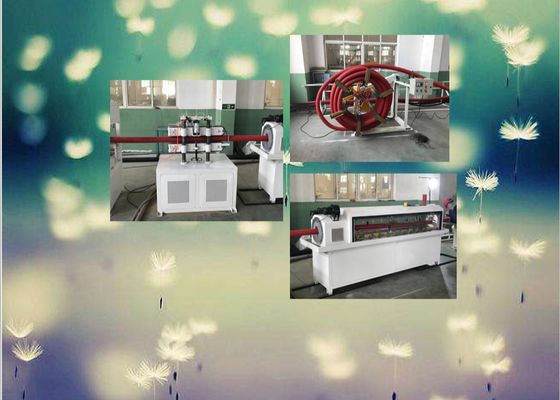 150kg / H PP PE 800mm สายการผลิตท่อลูกฟูก