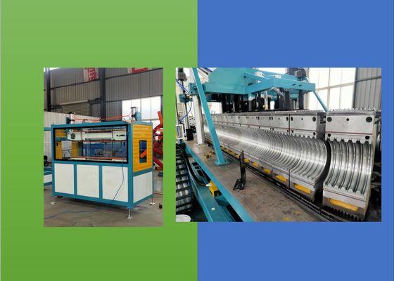 15m / นาที 35kw 100Kg / Hr HDPE LDPE เครื่องรีดท่อ