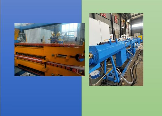 Double Screw PLC 50kg / H สายการผลิตท่อพลาสติก
