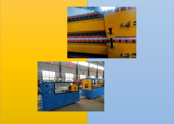 สายการอัดรีดท่อลูกฟูก HDPE สกรูลึก 250kgh PLC