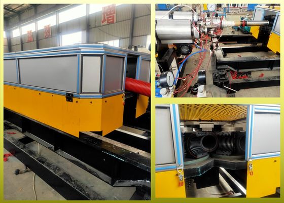 สายการอัดรีดท่อลูกฟูกเกลียว 100kw 300kg / H