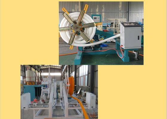 Integral 100kw 12m / Min เครื่องอัดรีดท่อลูกฟูก