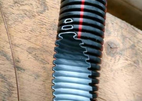 สายการอัดรีดท่อลูกฟูกผนังเดี่ยว HDPE เส้นผ่านศูนย์กลาง 20 มม. / เครื่องทำ