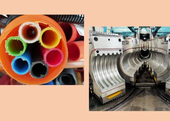 Double Wall Corrugated DWC Tube Extrusion Line เพื่อการชลประทาน